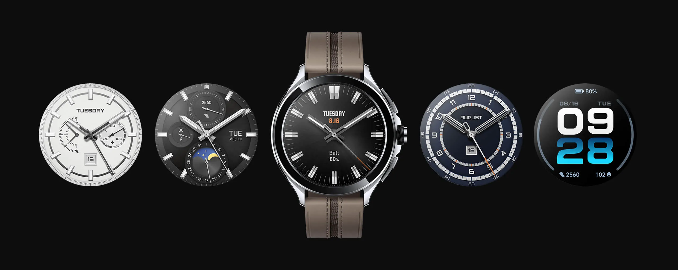 XIAOMI WATCH 2 PRO - 4G LTE CAIXA PRATEADA COM BRACELETE EM PELE CASTANHA, M2233W1