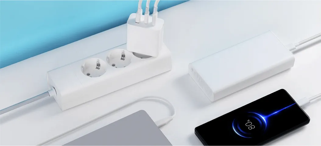 XIAOMI 67W GAN CHARGER 2C1A EU A07ZMEU