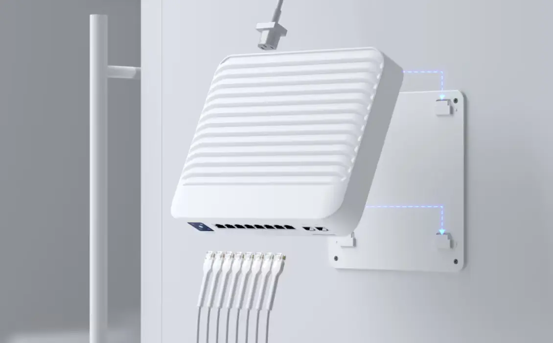 UBIQUITI USW-PRO-8-POE (120W) UNIFI 8 PORT GBE POE SWITCH WITH SFP UPLINK