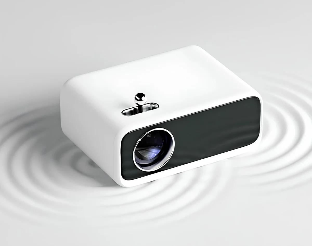 WANBO MINI MULTIMEDIA PROJECTOR, HD 720P, 250 ANSI