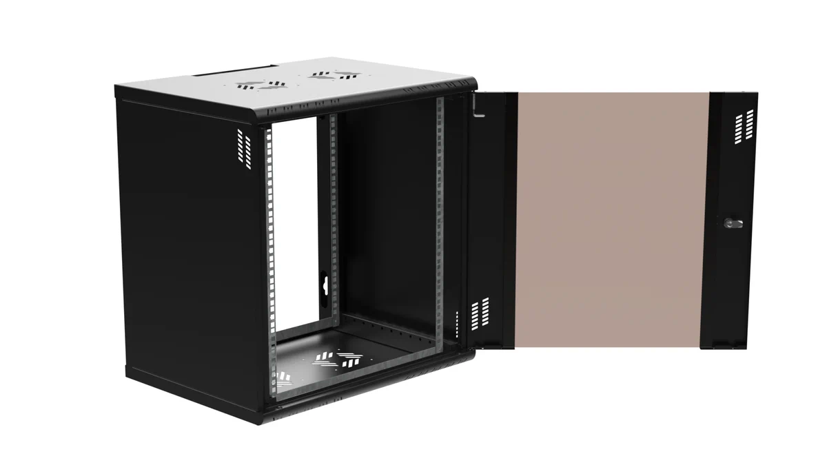 ARMARIO RACK MURAL EXTRALINK PREMIUM 12U 600X450 NEGRO