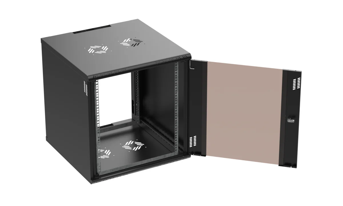 ARMARIO RACK MURAL EXTRALINK PREMIUM 12U 600X600 NEGRO