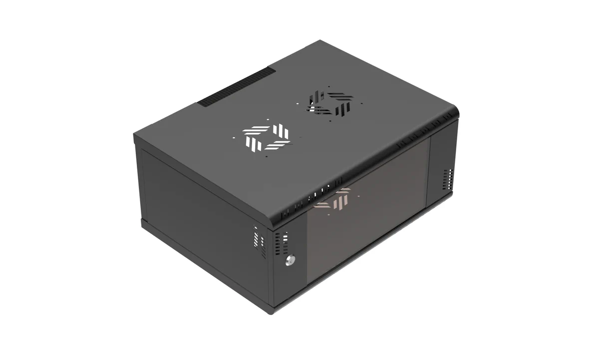 ARMARIO RACK MURAL EXTRALINK PREMIUM 4U 600X450 NEGRO