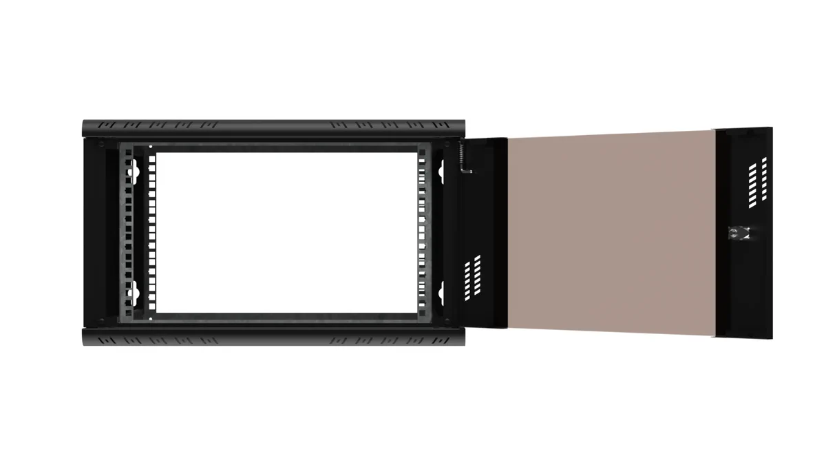 ARMARIO RACK MURAL EXTRALINK PREMIUM 6U 600X450 NEGRO