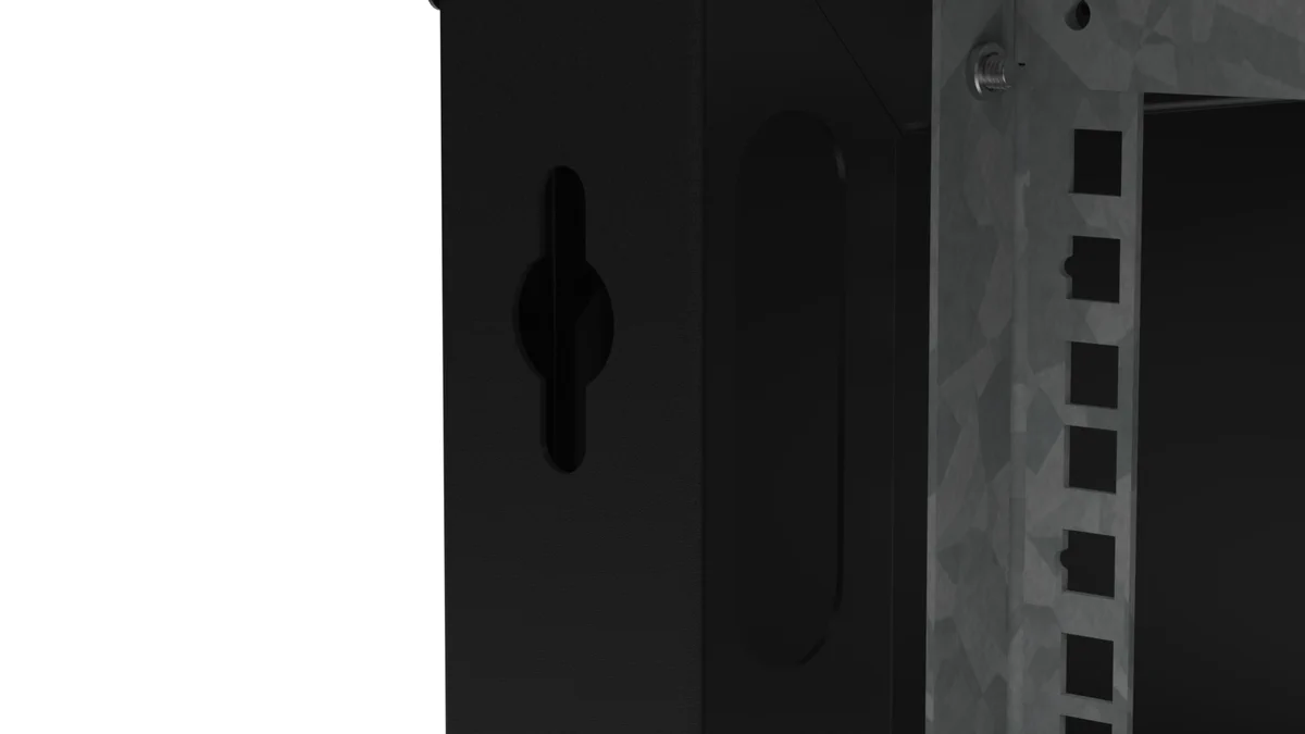 ARMARIO RACK MURAL EXTRALINK PREMIUM 6U 600X450 NEGRO