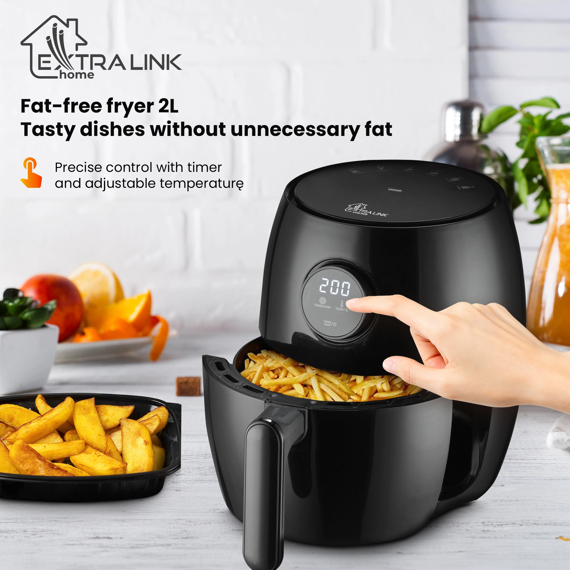 EXTRALINK HOME AIR FRYER 2L EU SJ-200