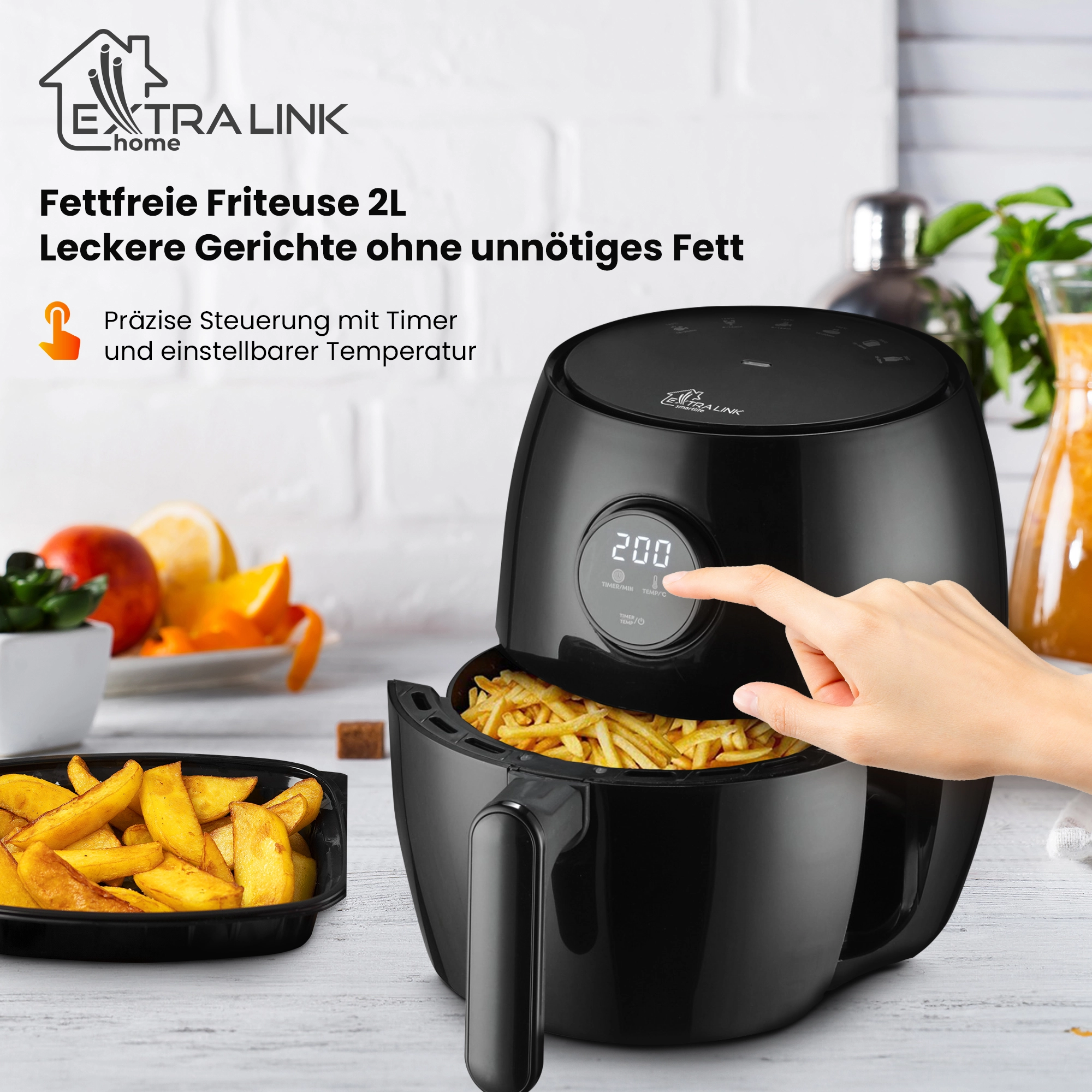 EXTRALINK HOME AIR FRYER 2L EU SJ-200