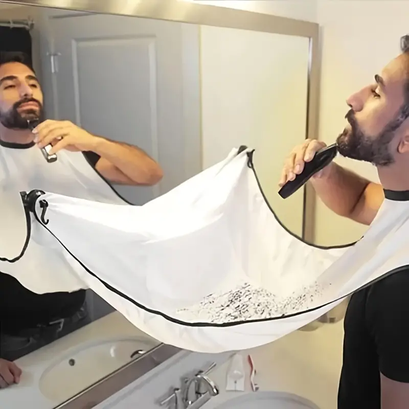 EXTRALINK BEARD SHAVING CAPE WHITE