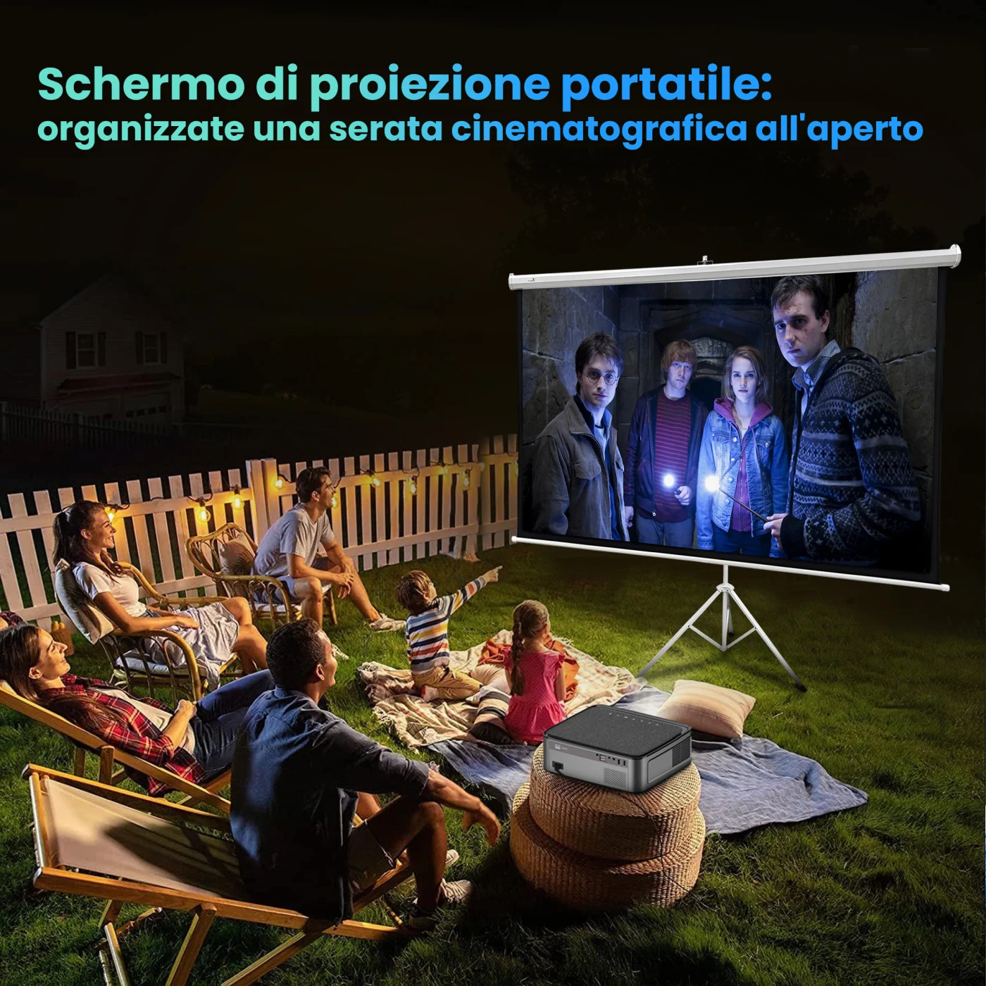 SCHERMO DI PROIEZIONE EXTRALINK 100