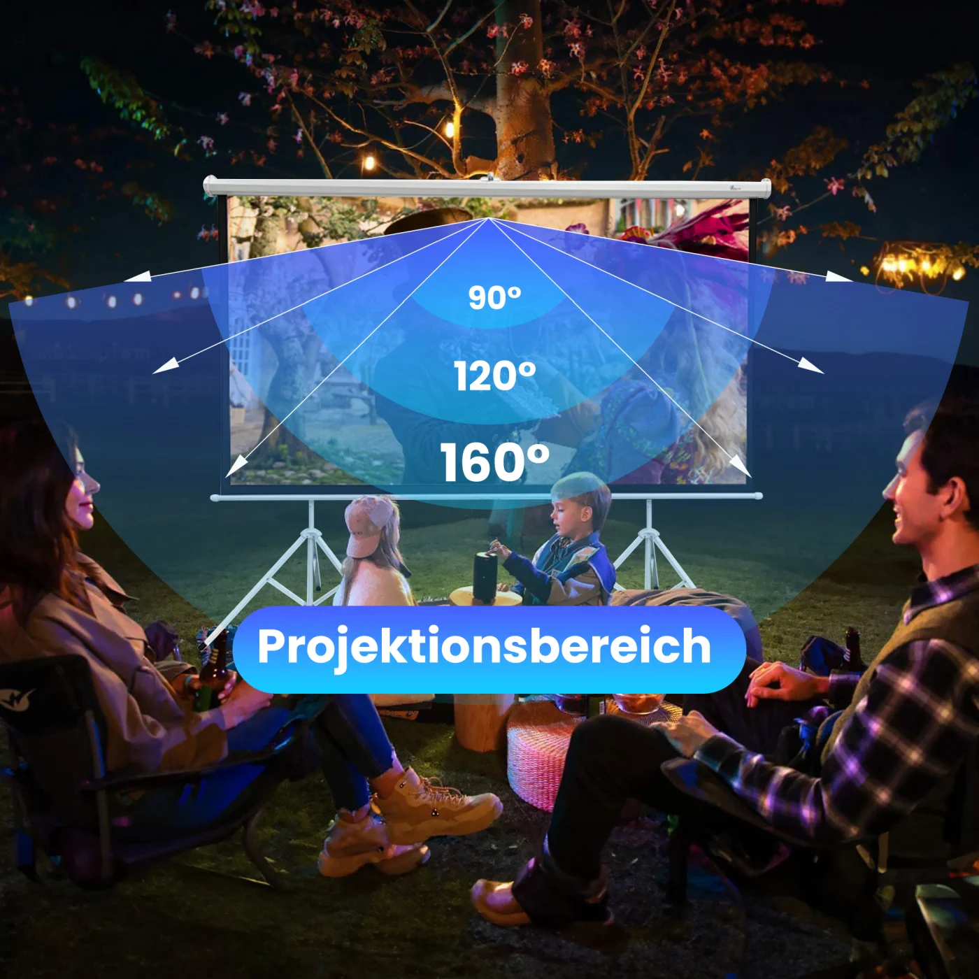 EXTRALINK PROJEKTIONSWAND 120