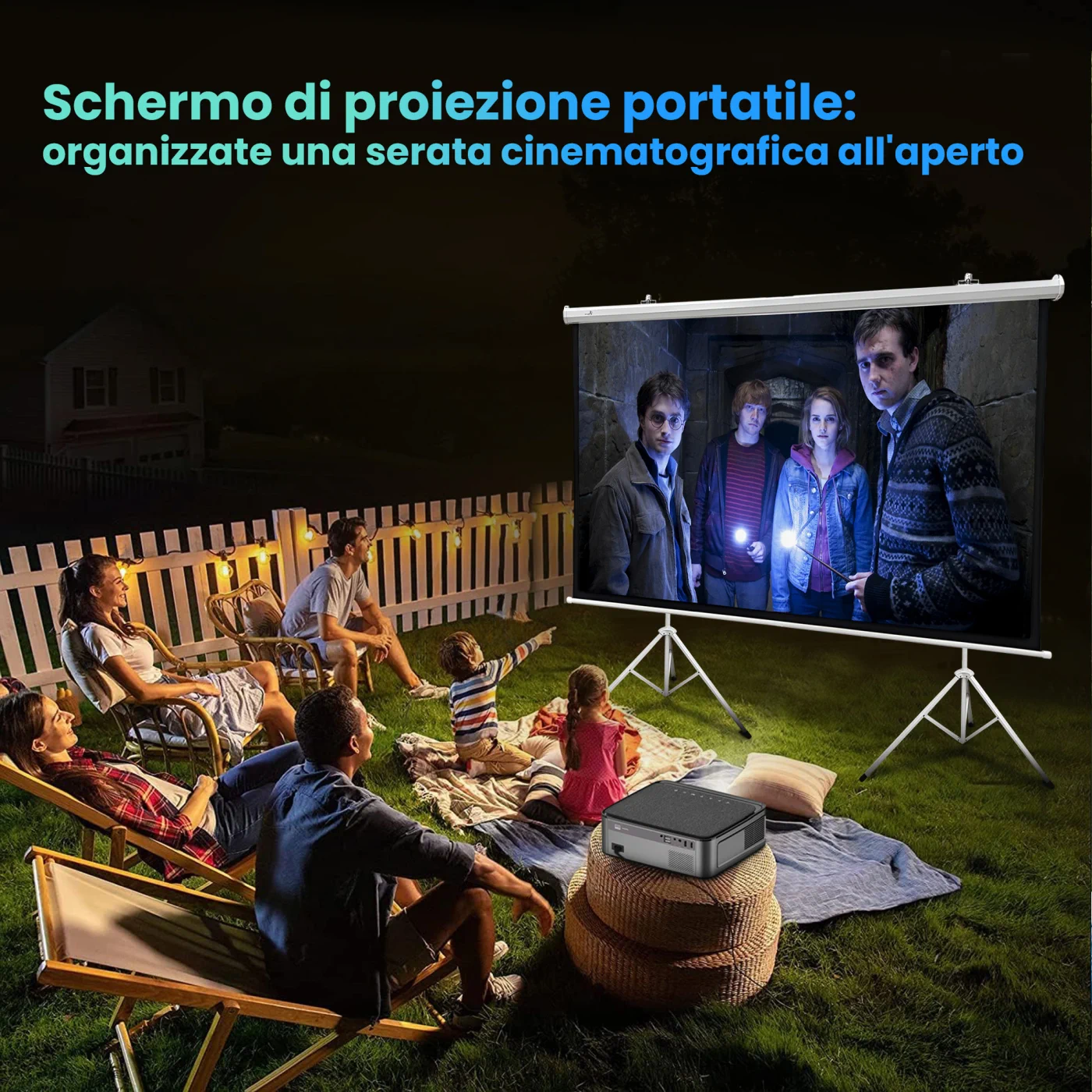 SCHERMO DI PROIEZIONE EXTRALINK 120