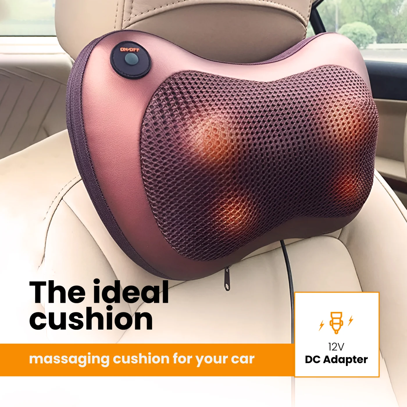 EXTRALINK SMARTLIFE MASSAGE PILLOW - PODUSZKA MASUJĄCA