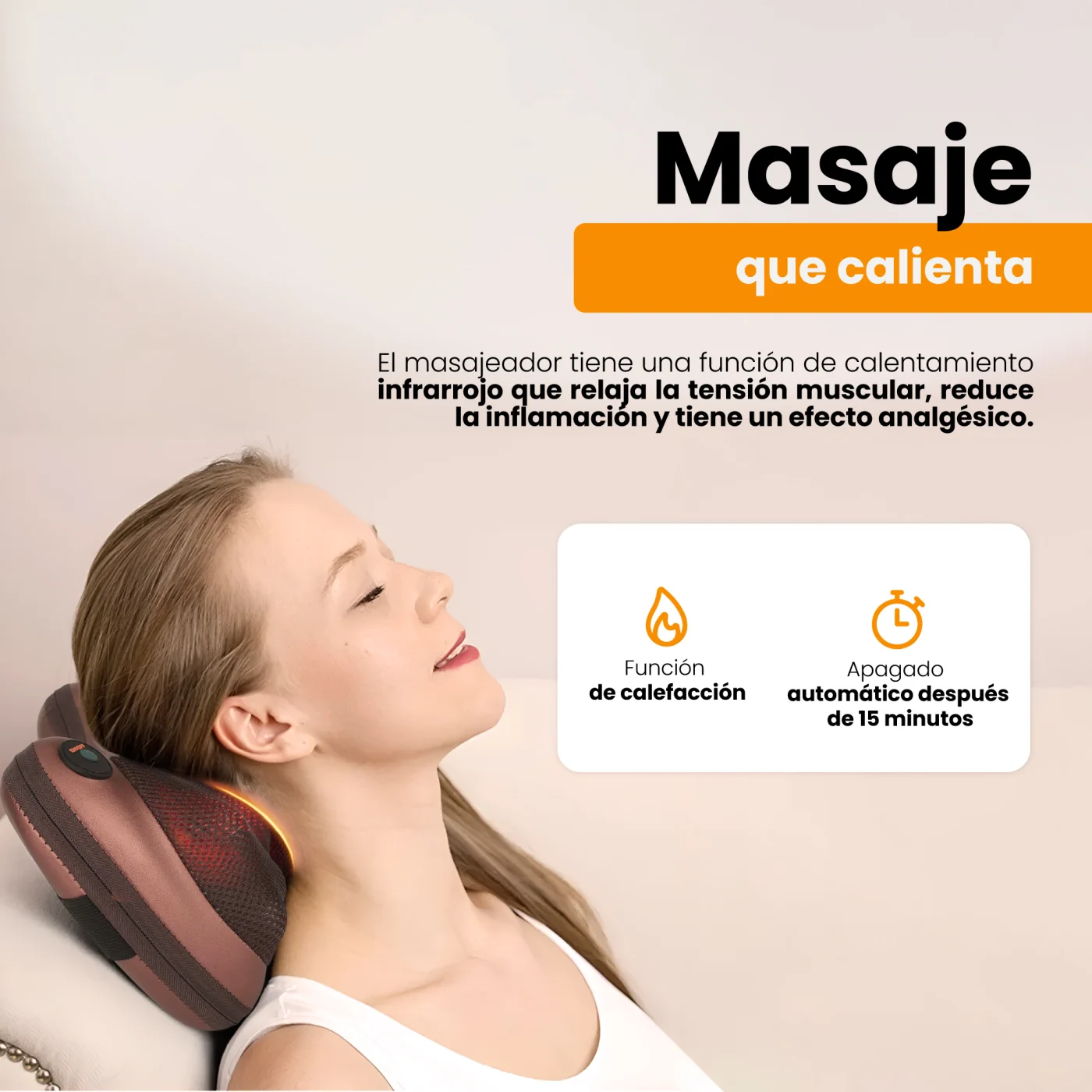 EXTRALINK SMARTLIFE ALMOHADA DE MASAJE