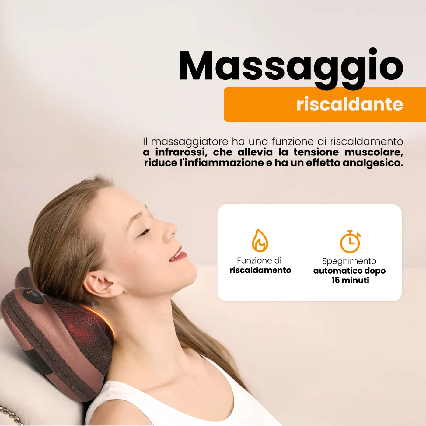 CUSCINO DA MASSAGGIO EXTRALINK SMARTLIFE