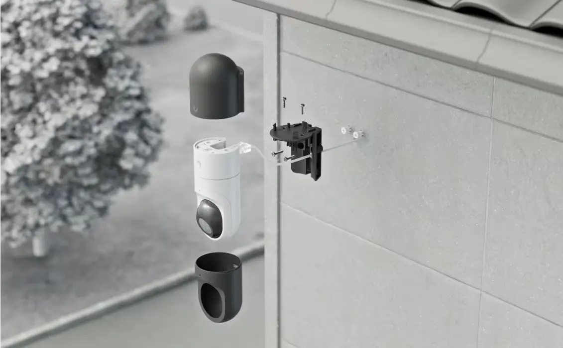 UBIQUITI UACC-FLEX-CAM-PWM-BLACK BLACK PROFESIONÁLNÍ NÁSTĚNNÝ DRŽÁK PRO UNIFI PROTECT FLEX CAMERA