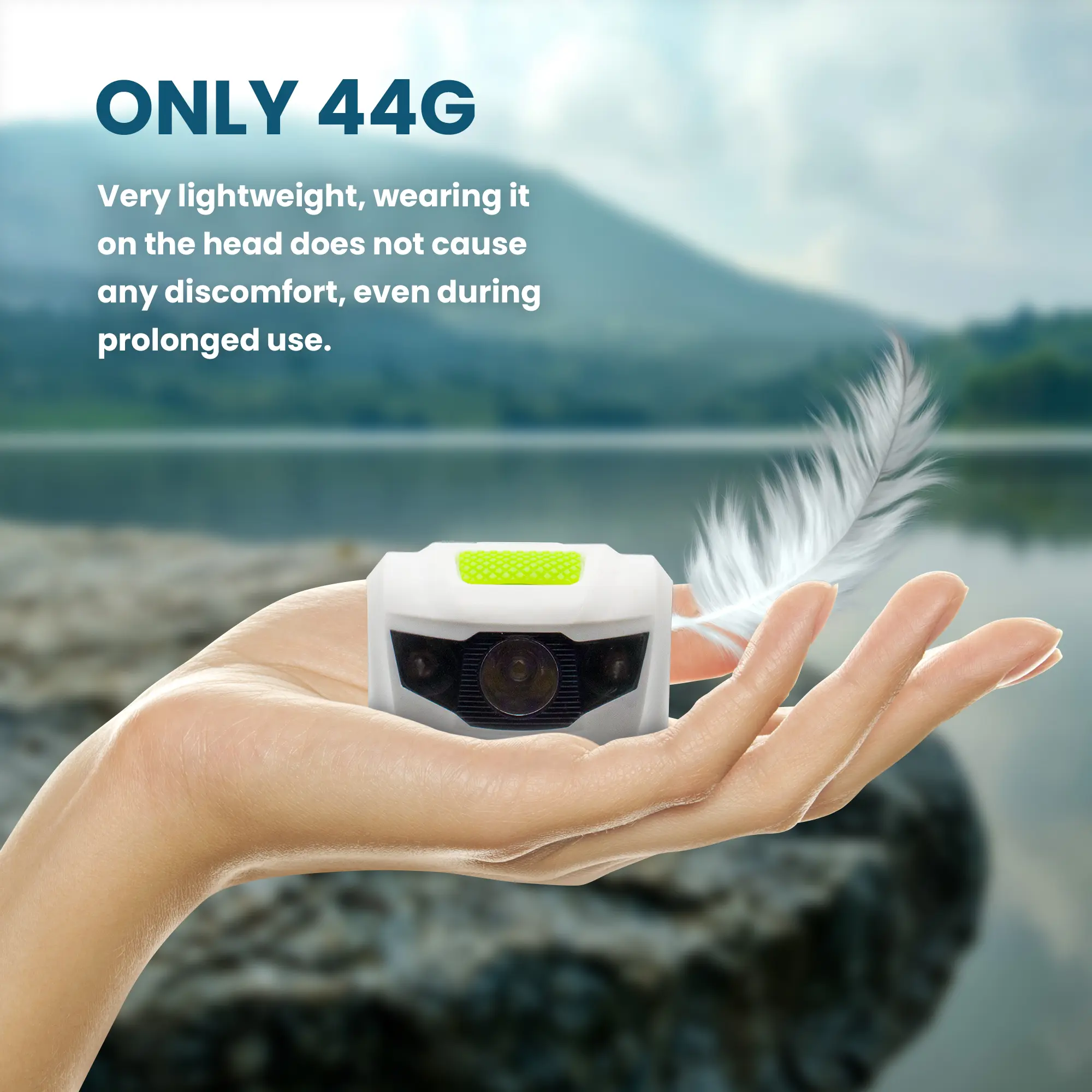 EXTRALINK SMARTLIFE HEADLIGHT LED TORCH EFL-001 NJORD