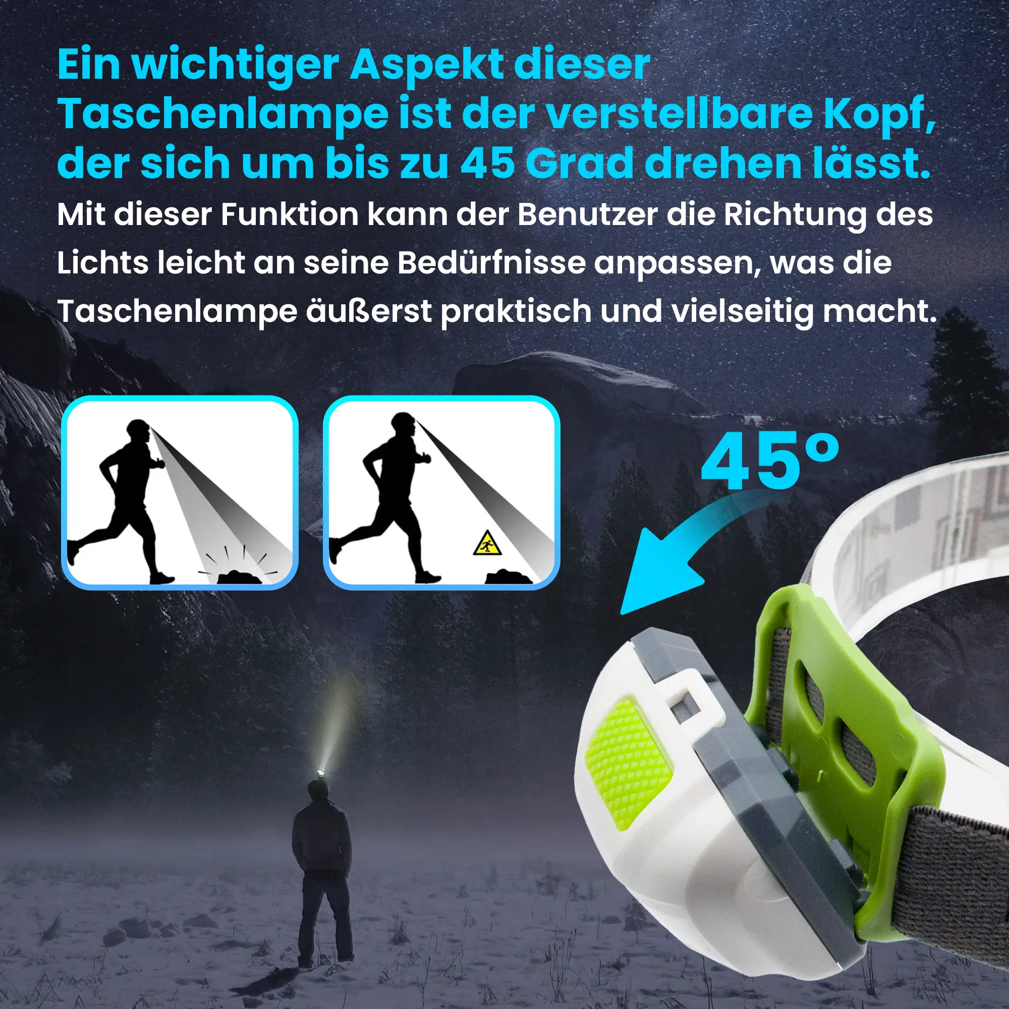 EXTRALINK SMARTLIFE SCHEINWERFER LED TASCHENLAMPE EFL-001 NJORD