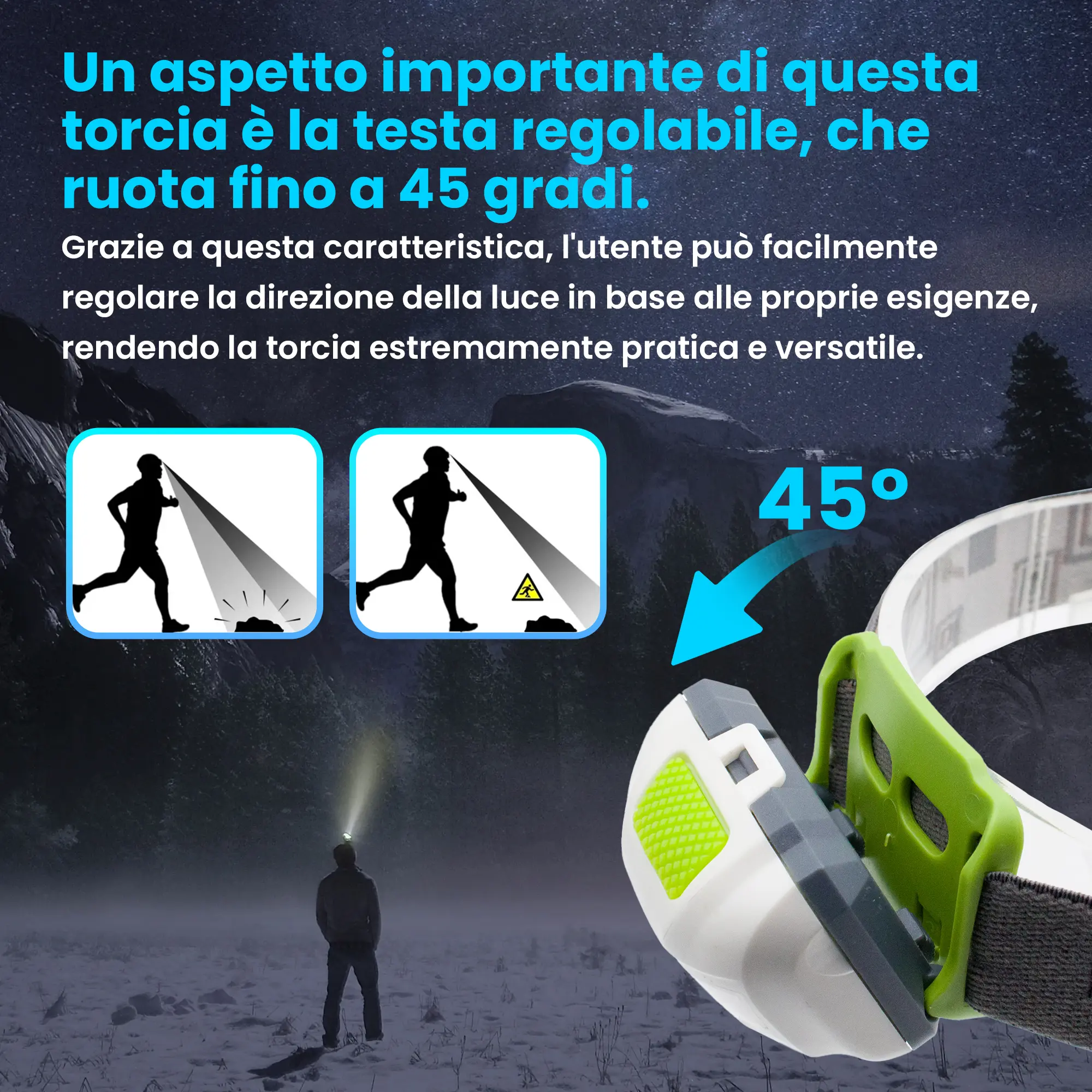 EXTRALINK SMARTLIFE TORCIA A LED EFL-001 NJORD
