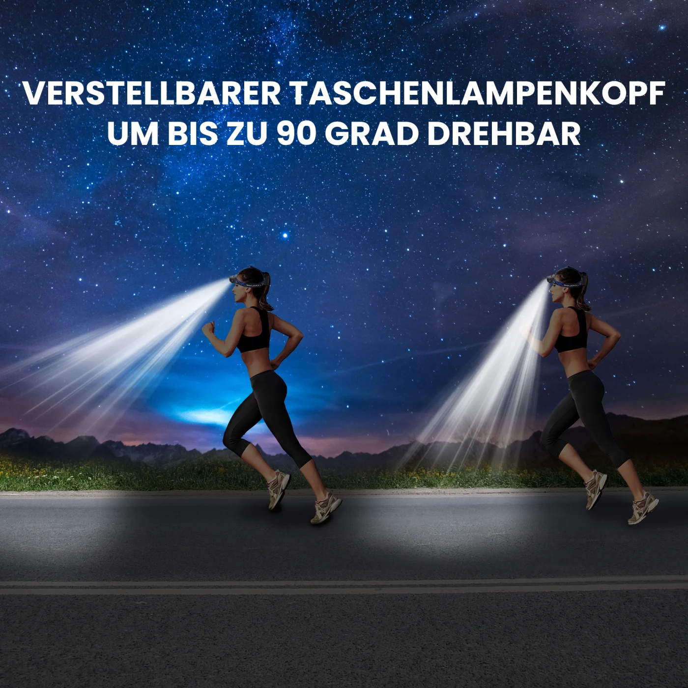 EXTRALINK SMARTLIFE SCHEINWERFER LED TASCHENLAMPE EFL-057 CURLS USB-PORT