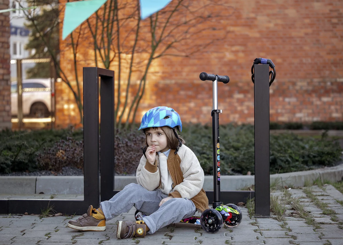 EXTRALINK KIDS SCOOTER MERLIN MINI ROSA