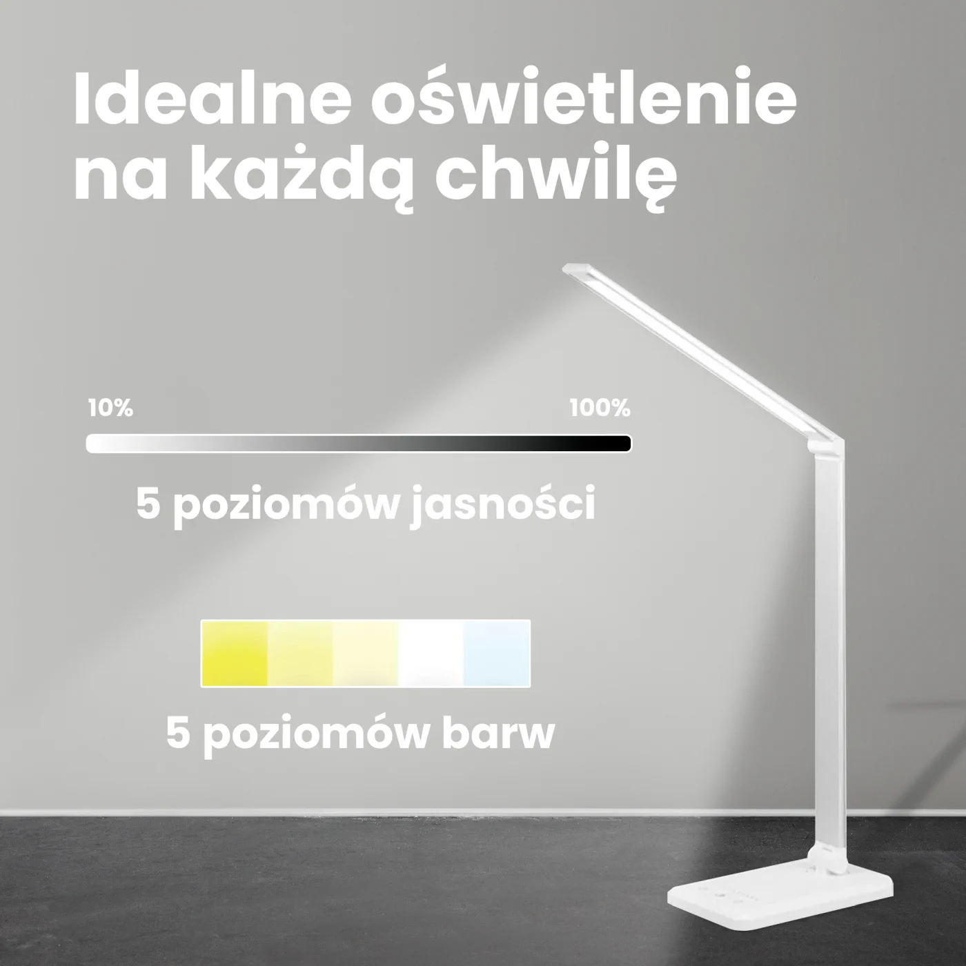 Extralink Smart Life lampka biurkowa z regulowanym światłem