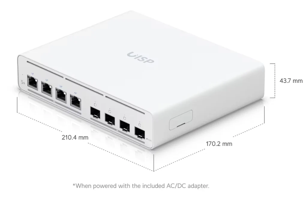 UBIQUITI UISP-S-PLUS-EU 2.5GBE POE SWITCH
