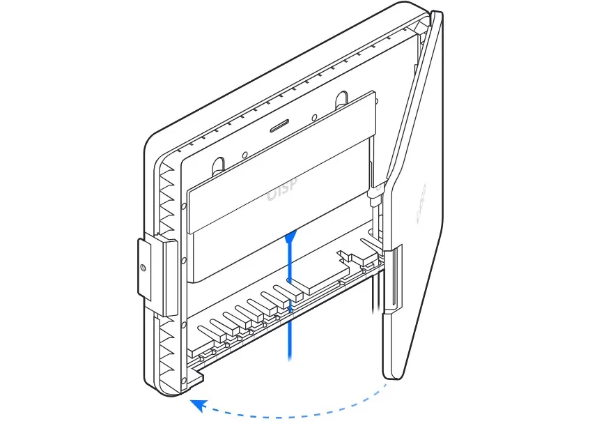 CAIXA UBIQUITI UISP-BOX-PLUS À PROVA DE INTEMPÉRIES PARA ROUTER UISP PLUS E SWITCH PLUS