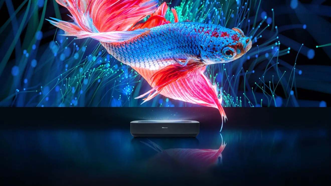 HISENSE LASER CINEMA PL1SE SHORT THROW 4K LASER PROJECTOR