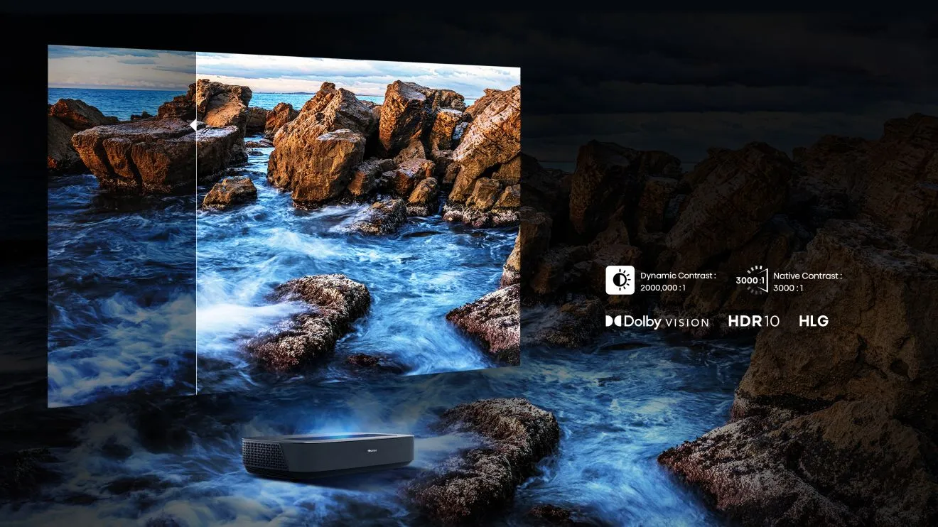 HISENSE LASER CINEMA PL1SE SHORT THROW 4K LASER PROJECTOR