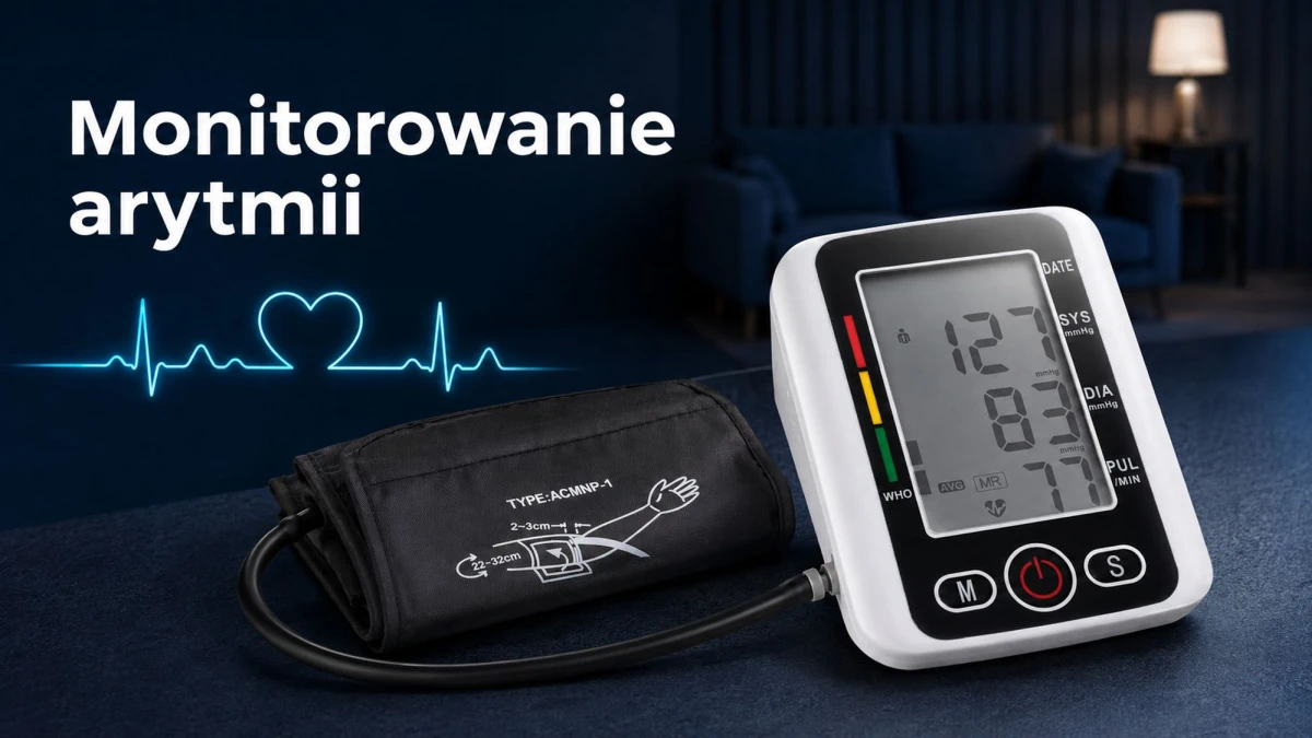 Kontrola pulsu podczas pomiaru ciśnienia ciśnieniomierzem Extralink K-69