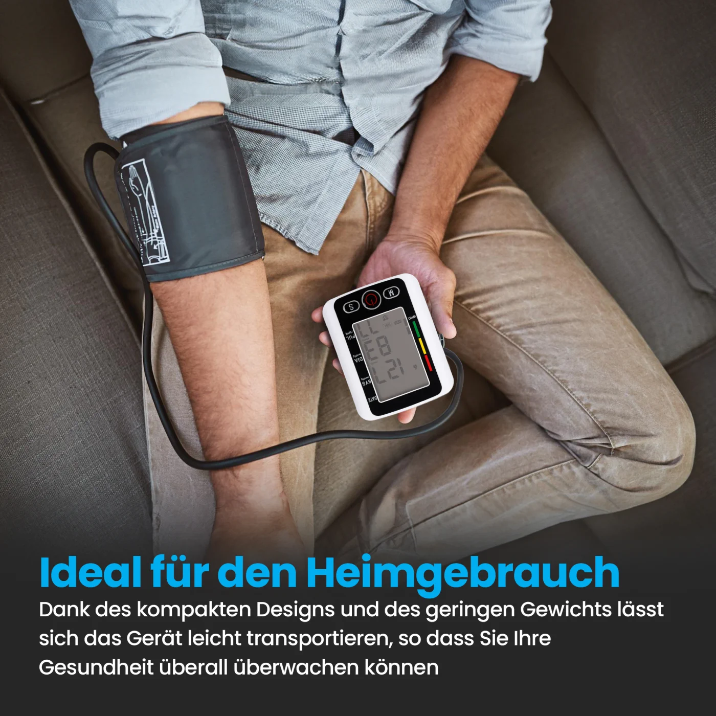EXTRALINK SMART LIFE BLUTDRUCKMESSGER&Auml;T K-69 SCHWARZ