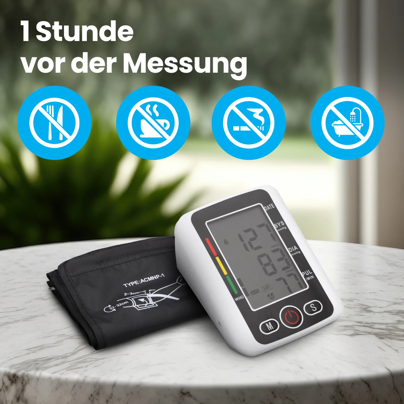 EXTRALINK SMART LIFE BLUTDRUCKMESSGERÄT K-69 SCHWARZ