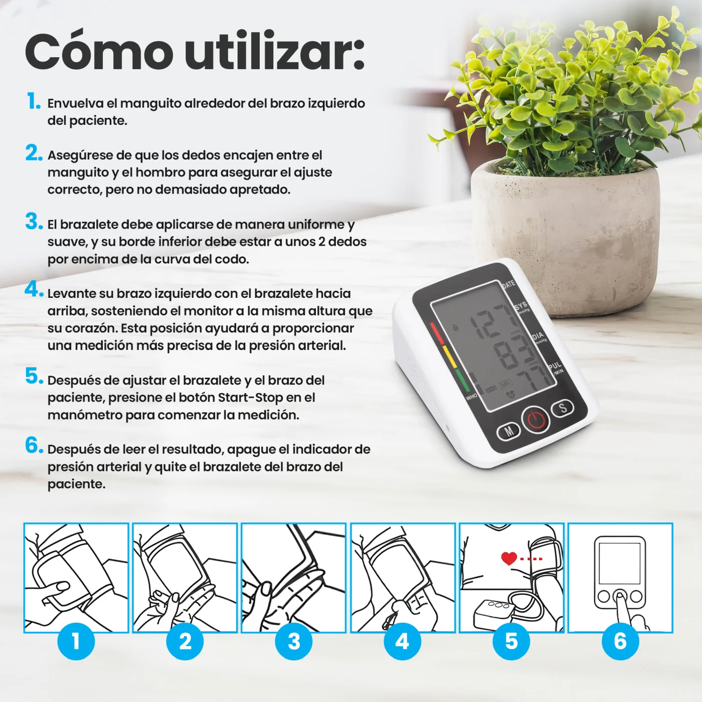 TENSIÓMETRO EXTRALINK SMART LIFE K-69 NEGRO