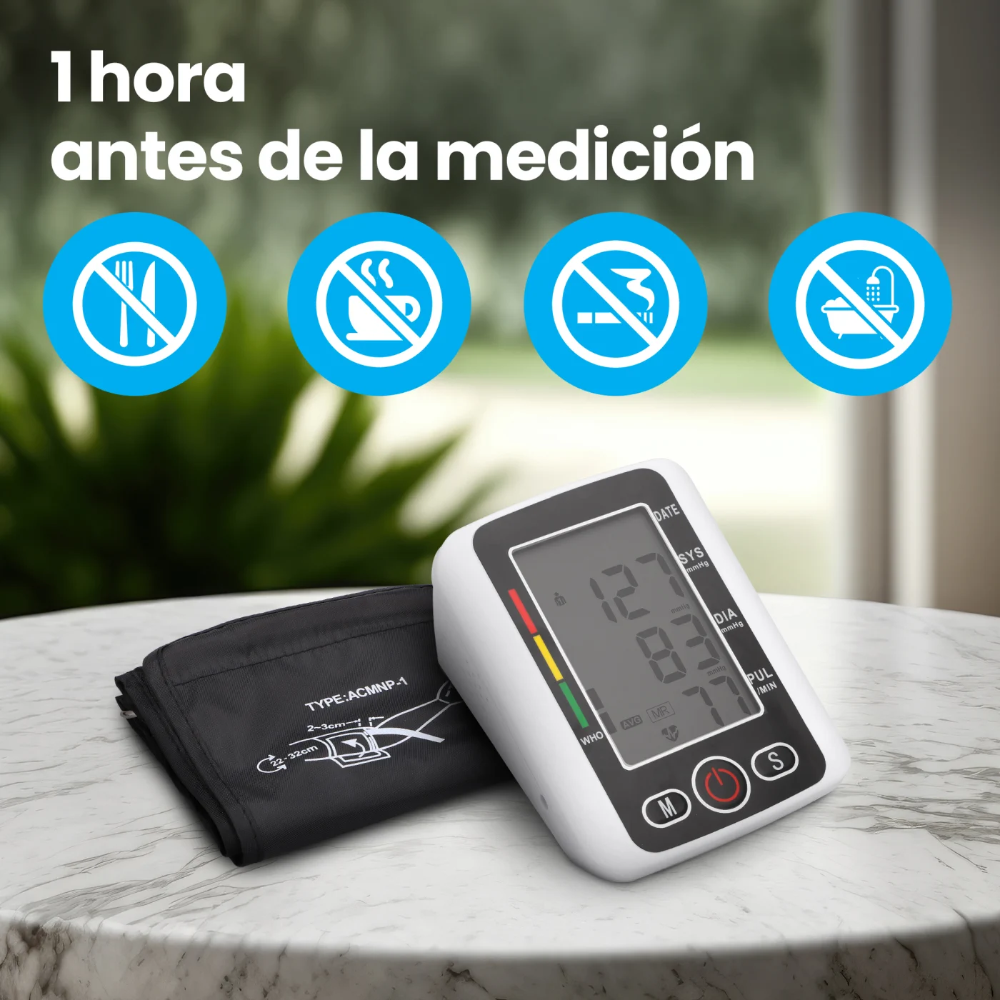 TENSIÓMETRO EXTRALINK SMART LIFE K-69 NEGRO