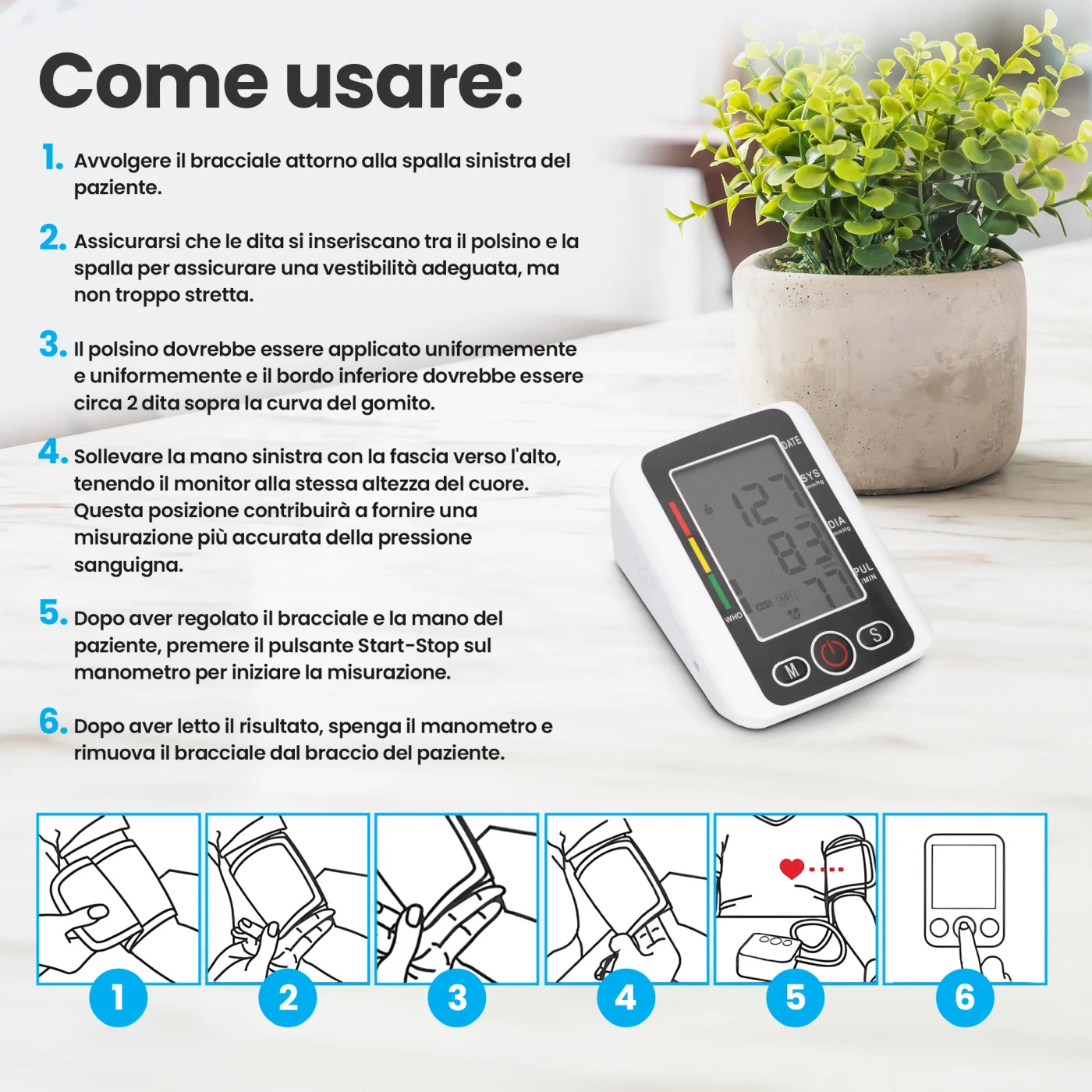 MISURATORE DI PRESSIONE EXTRALINK SMART LIFE K-69 NERO