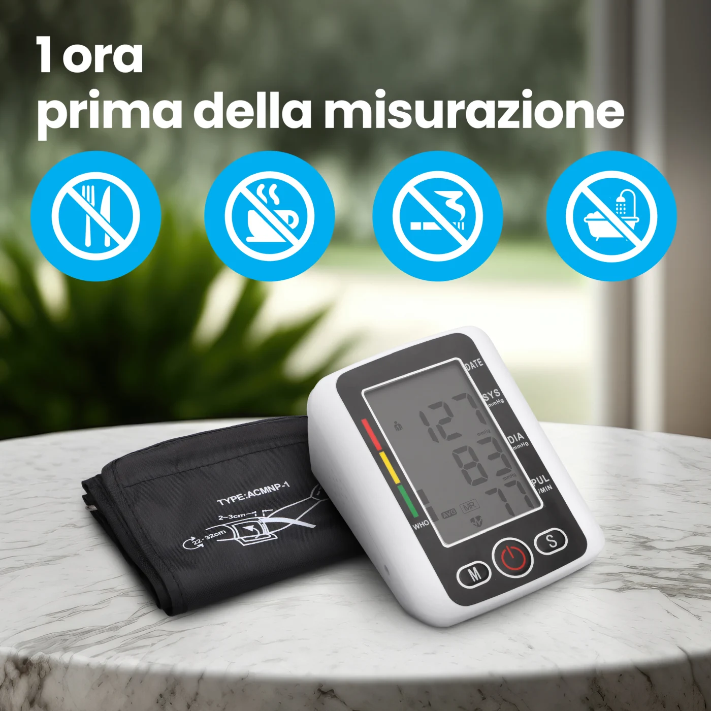 MISURATORE DI PRESSIONE EXTRALINK SMART LIFE K-69 NERO