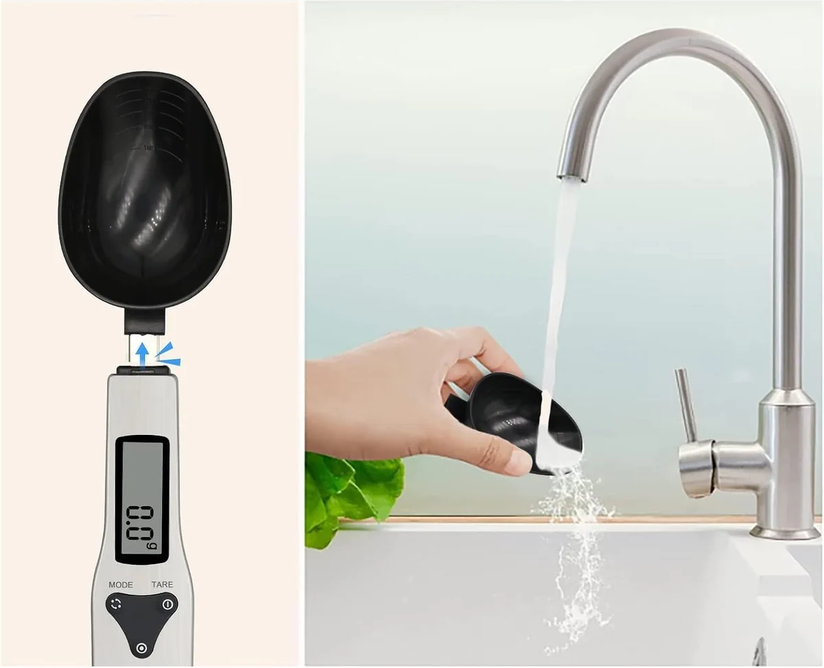 EXTRALINK BALANZA CUCHARA DOMÉSTICA 500G/0,1G S1