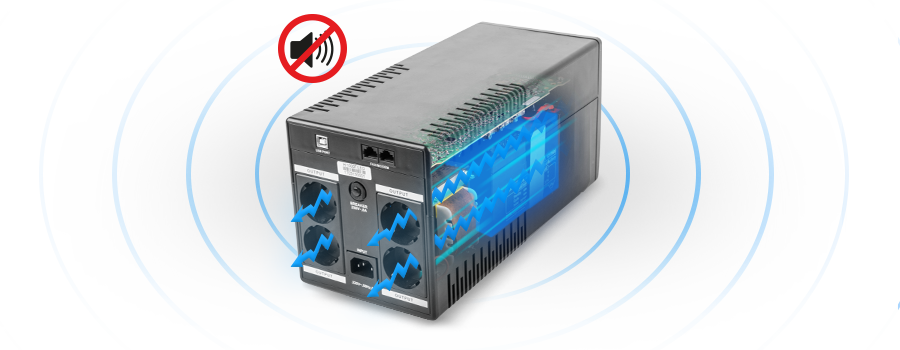 ARMAC HOME 1500E LINE INTERACTIVE UPS, FRENCH OUTPUT