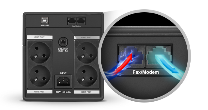 ARMAC HOME 1500F LINE INTERACTIVE UPS, SCHUKO OUTPUT