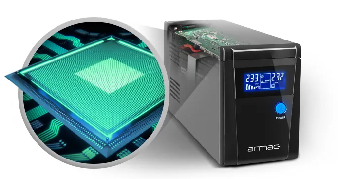 ARMAC OFFICE PSW 650E LINE INTERACTIVE UPS, FRENCH OUTPUT