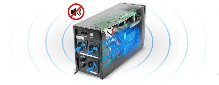 ARMAC OFFICE 1500E LINE INTERACTIVE UPS, FRENCH OUTPUT