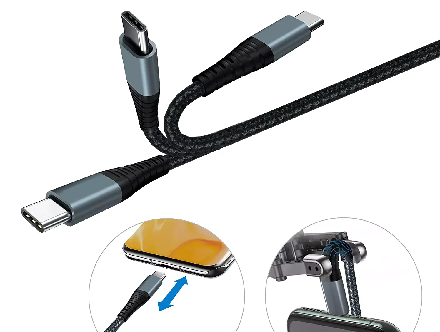 CABLE EXTRALINK SMART LIFE 15W, USB-A A USB-C