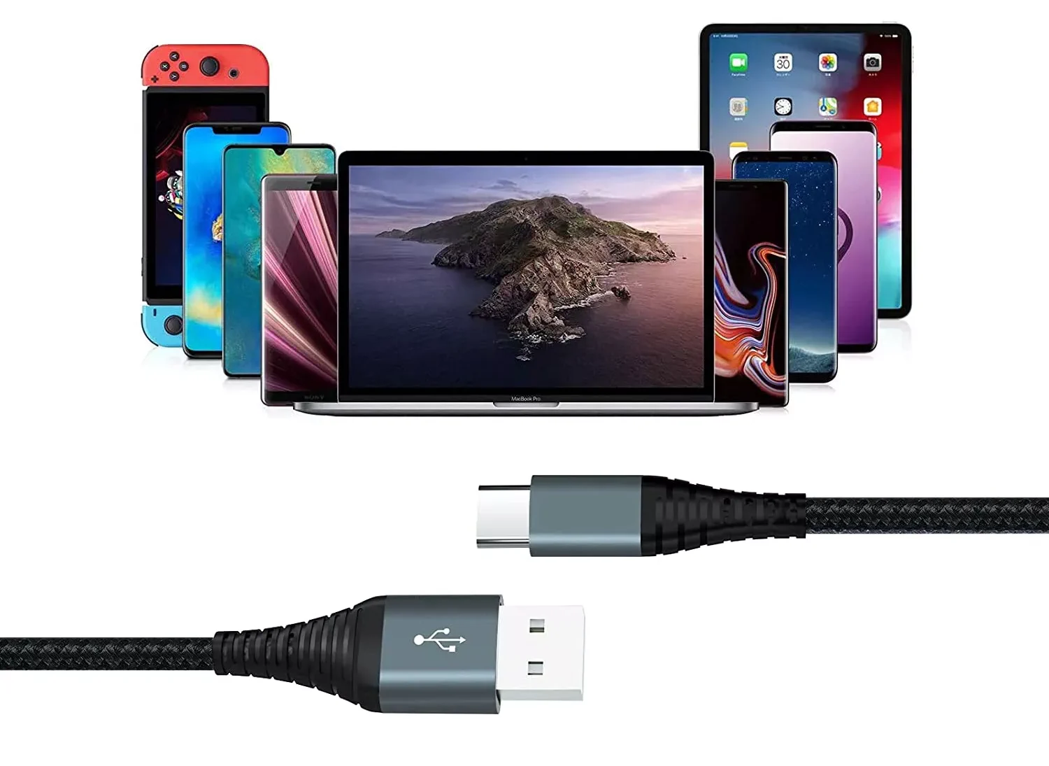 CABLE EXTRALINK SMART LIFE 15W, USB-A A USB-C