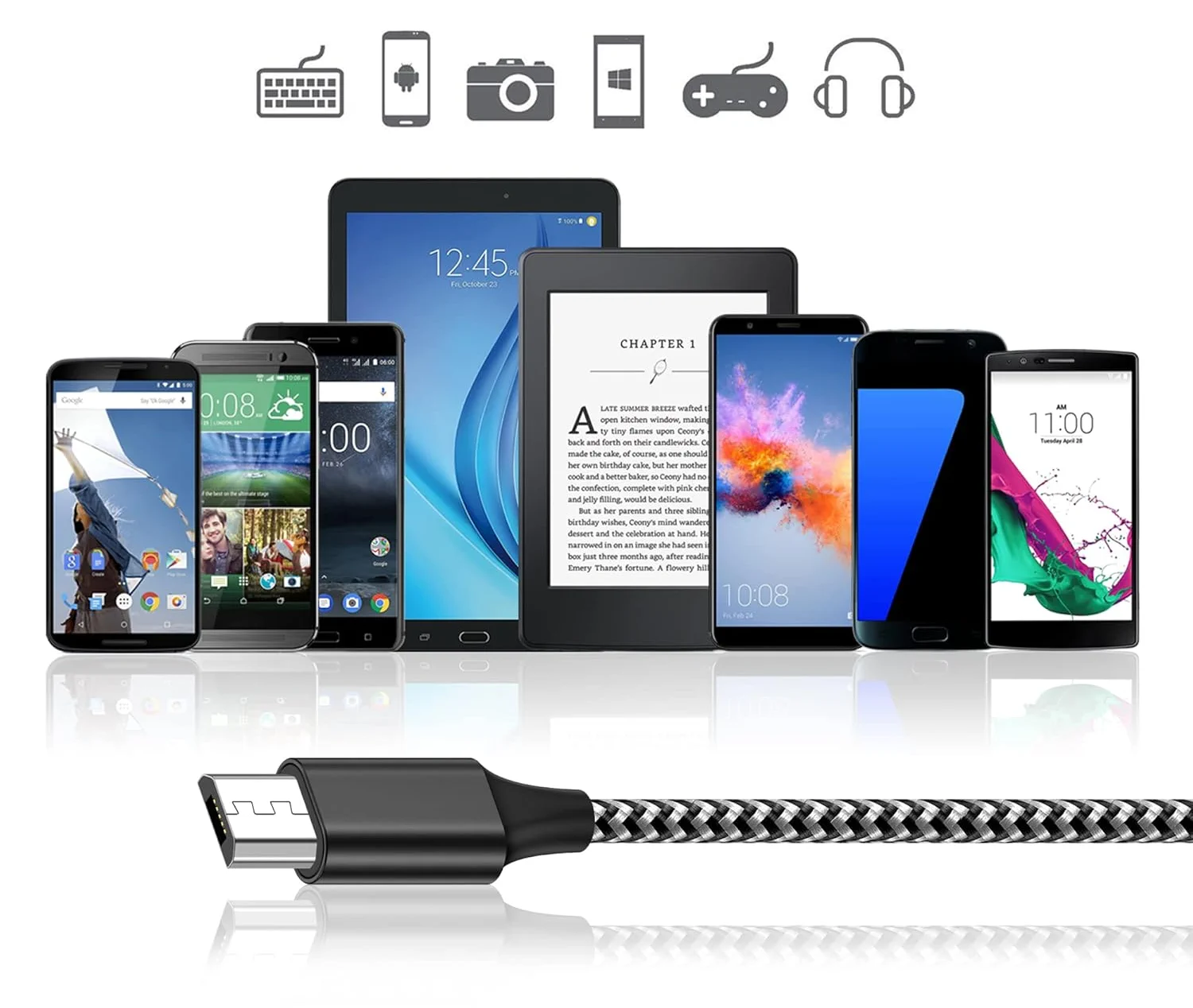 EXTRALINK SMART LIFE CABLE 15W, USB-A TO MICRO-USB