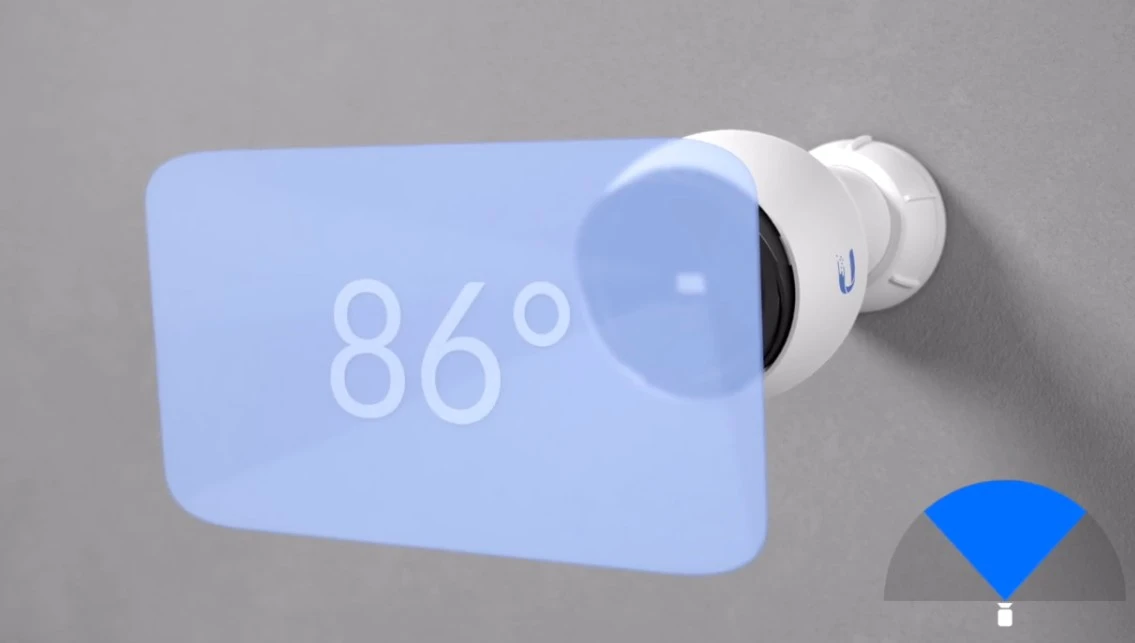 UBIQUITI UVC-G4-BULLET-3 UVC G4 1440P RESOLUTION INDOOR/OUTDOOR IP CAMERA, POWERED BY POE