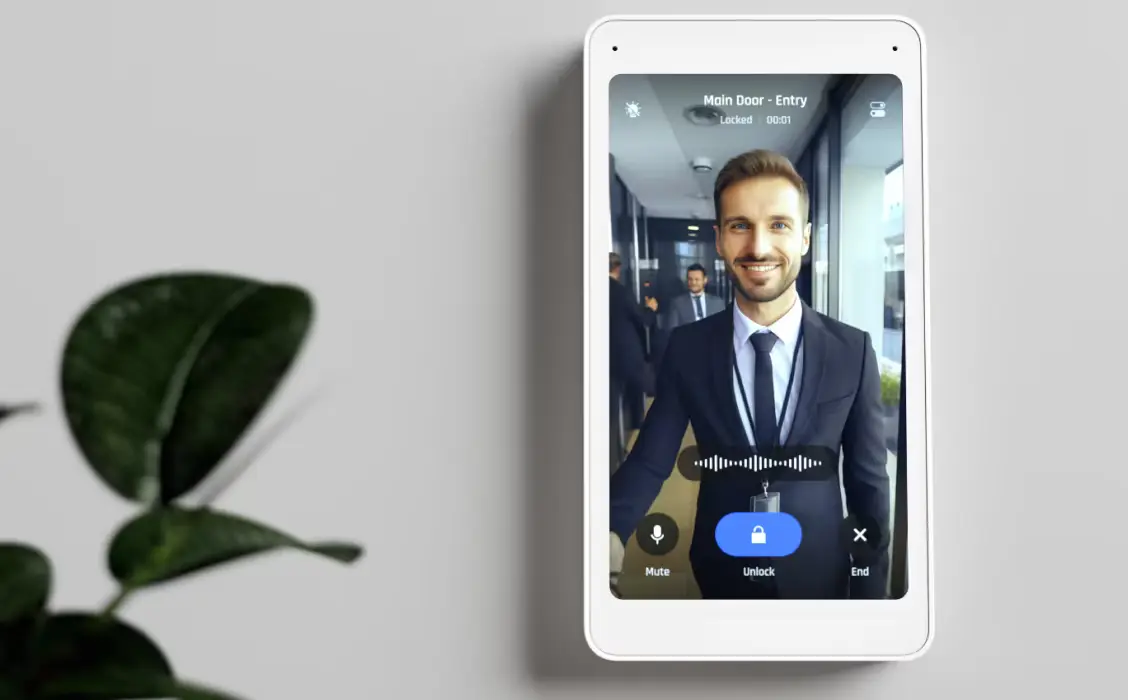 UBIQUITI UA-INTERCOM-VIEWER DUVARA MONTE VİDEO EKRAN ERİŞİM İLETİŞİMLİ