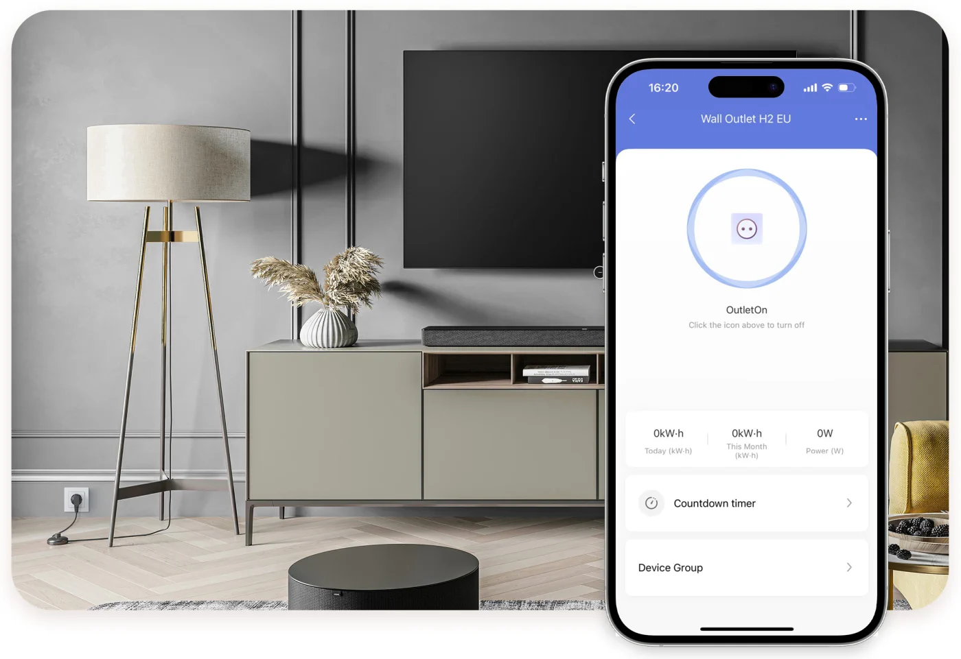 AQARA WALL OUTLET H2 EU