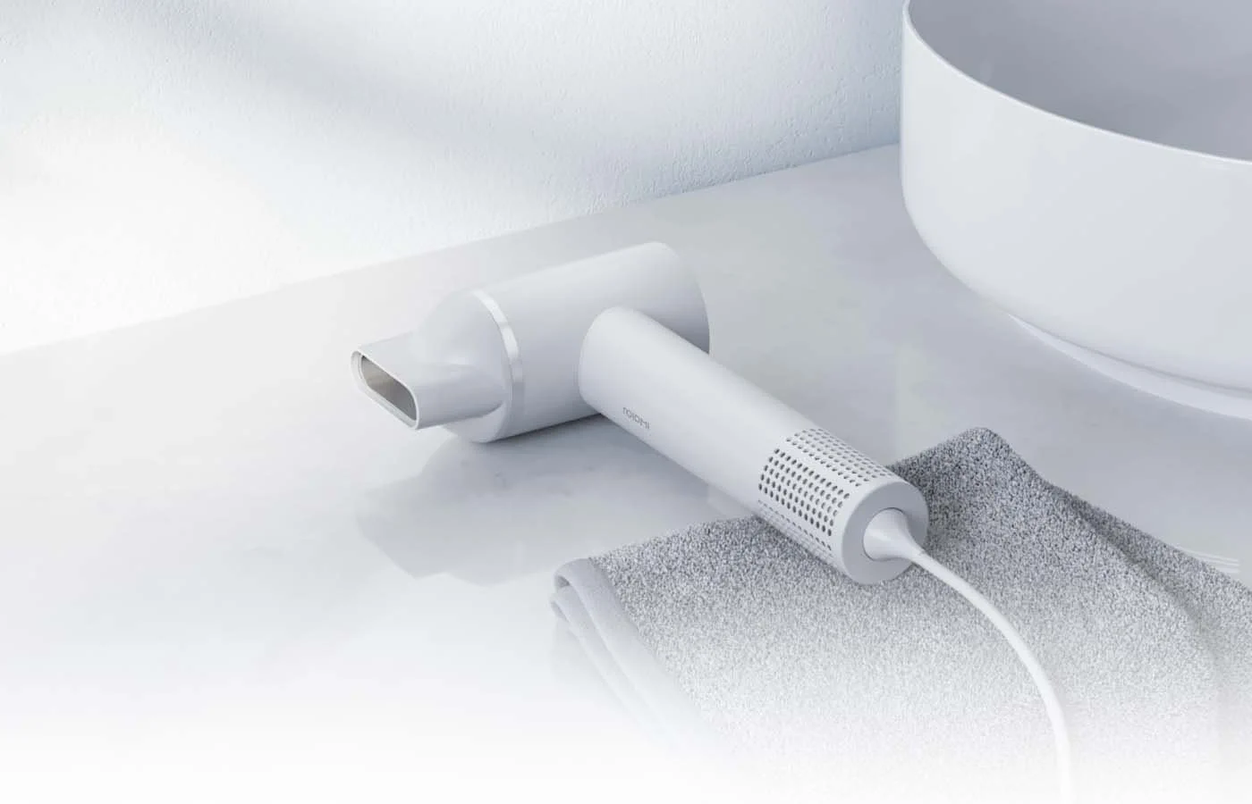 ROIDMI MIRO SECADOR DE PELO IÓNICO DE ALTA VELOCIDAD BLANCO