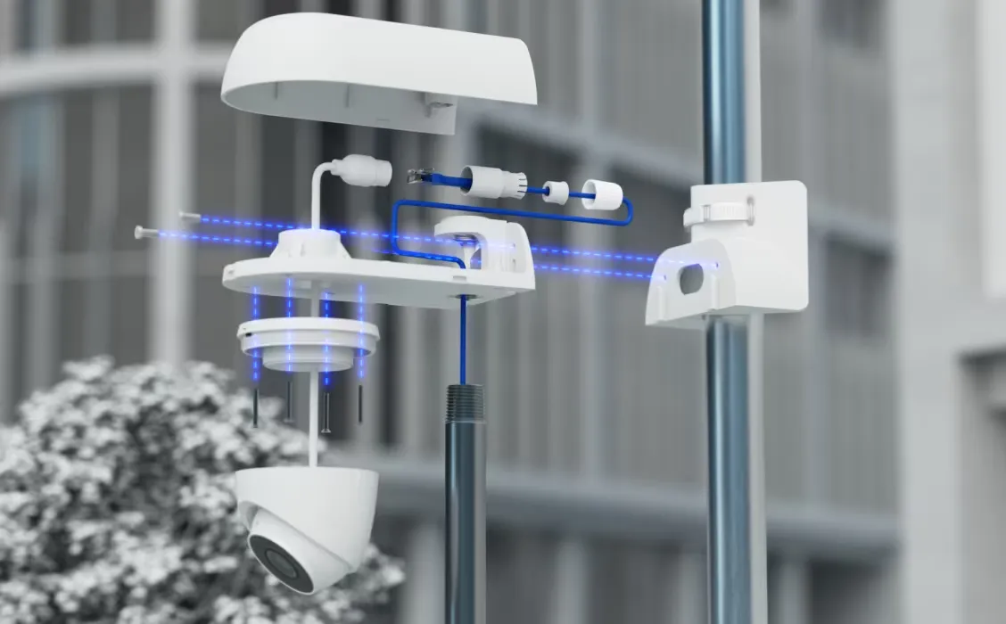 UBIQUITI UACC-CAMERA-AM-W BRAÇO DE MONTAGEM PARA G5 TURRET ULTRA, AI PRO TURRET, AI PRO DOME