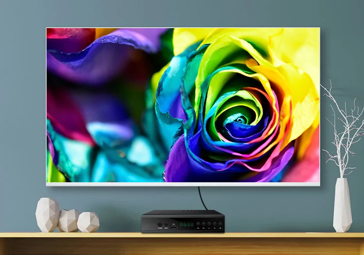 EXTRALINK HOME DECODER TUNER TERRESTRIAL TV HD DVB-T2 HEVC H.265